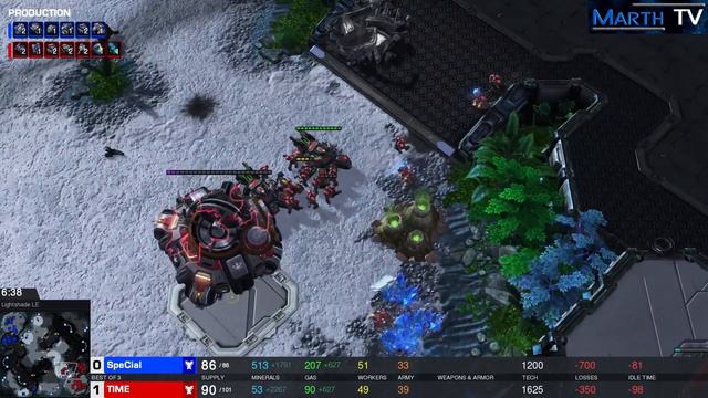 StarCraft 2 - Replay-Cast #1581 - TIME (T) vs SpeCial (T) - IEM Katowice 2021 Gruppe B [Deutsch] смотреть онлайн
