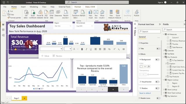 Advanced POWER BI Dashboard Example | Microsoft Power BI Tutorial (Pt 2) Learn Power BI Fast смотреть онлайн
