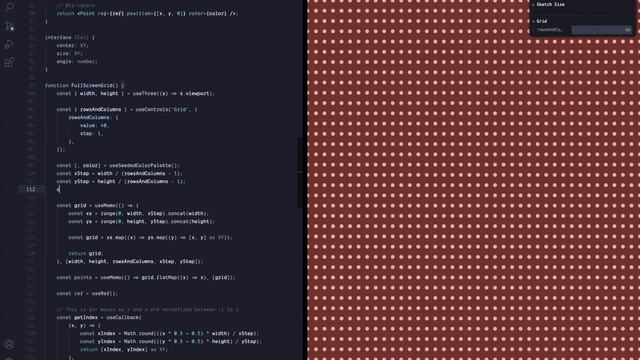 Creative Coding Time-lapse - Flow fields w/ React Three Fiber (React.js + Three.js) смотреть онлайн