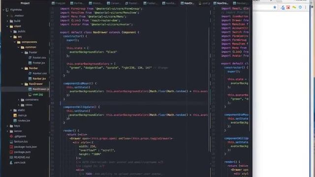 Advanced Navigation - NavDrawer/NavBar UI/UX - React.js - PART 1 смотреть онлайн