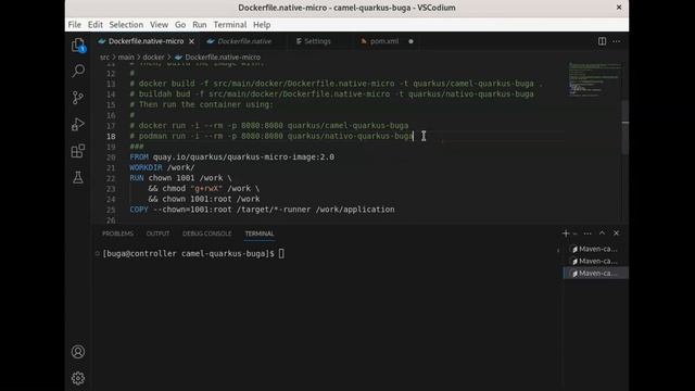 Imagen de Contenedor Java Quarkus Camel OpenJDK 17 | Red Hat Openshift | Red Hat QUAY.io смотреть онлайн