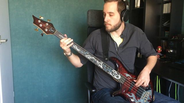 Asking Alexandria - Down To Hell - BASS COVER смотреть онлайн