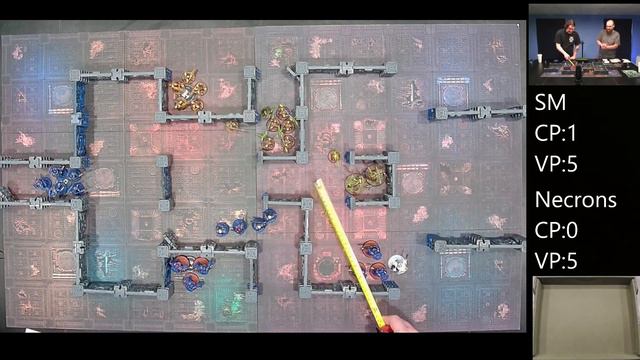 Warhammer 40k Boarding Action Space Marines vs Necrons смотреть онлайн