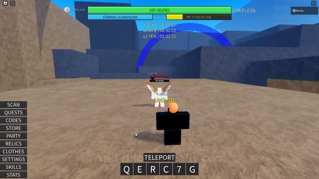 GOD UPDATE, NEW LIMITLESS CLASS, NEW CODES, A Hero's Destiny смотреть онлайн