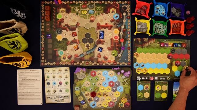 The Castles of Burgundy: Special Edition | Board Game Solo Tutorial and Playthrough смотреть онлайн