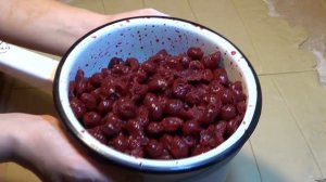 Монастырская изба. Торт с вишней. cake with cherries