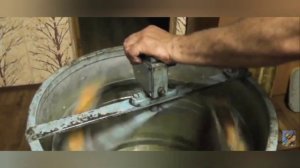 Работа двухрамочной медогонки: простые способы