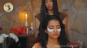 Alexandra's ASMR relaxation massage with soft whispering sounds