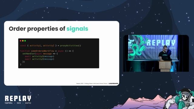 Finding Order in the Event-Driven Chaos with Temporal | Replay 2023 смотреть онлайн