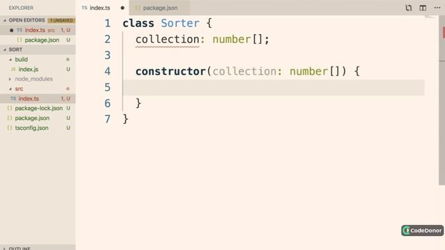 13. Sorter Scaffolding in TypeScript App смотреть онлайн
