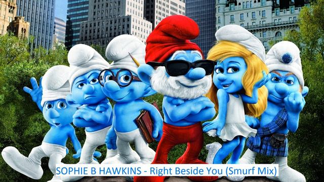 Sophie B Hawkins - Right Beside You (Smurf Mix) смотреть онлайн