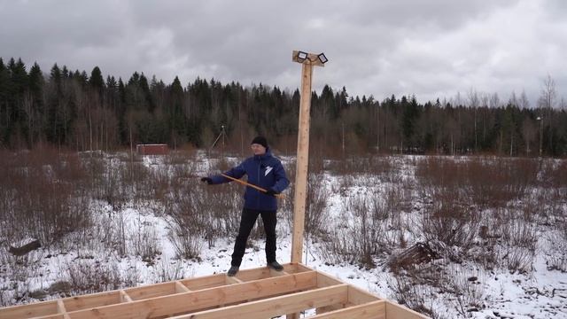 Деревянное перекрытие в каркасном доме. Правильный монтаж от компании Строй и Живи смотреть онлайн