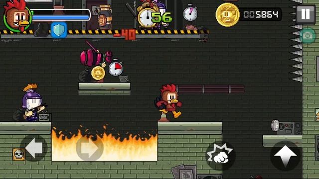 DAN THE MAN Gameplay Walkthrough part 81 - JETPACK JOYRIDE EVENT Clear This Special Level Sector C смотреть онлайн
