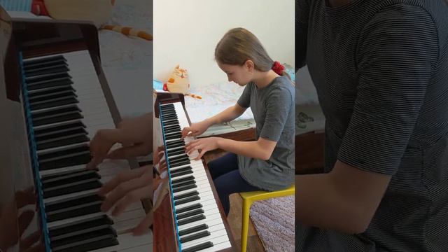 Bach Invention 8 Fdur Двухголосная инвенция 8 фа мажор, И.С. Бах смотреть онлайн