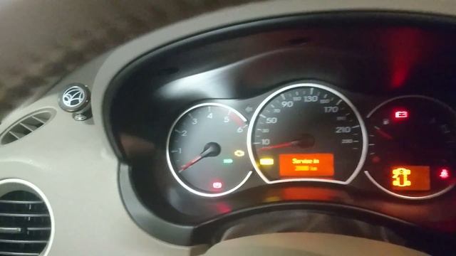 Reset Service Due On Renault / Resetowanie Kontrolki Serwisowej