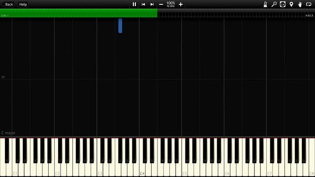 Depeche Mode - Personal Jesus Synthesia Piano MIDI