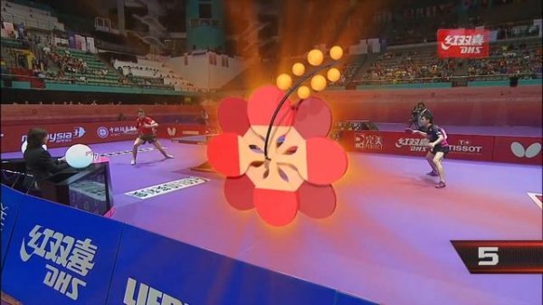 ITTF Top 10 Table Tennis Points of 2016, presented by DHS