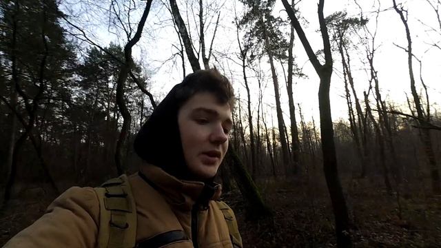 Проснулся в лесу!! Как не замёрзнуть в лесу!! смотреть онлайн