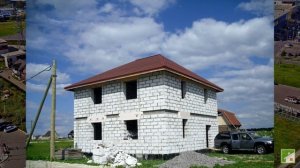 Проект дома 8х8 из газобетона – тепло и недорого