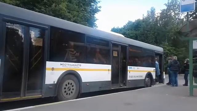 Лиаз 5292.60 Маршрут 4. Прибытие и отправление смотреть онлайн