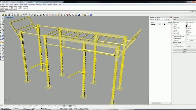 convert STP to OBJ in Rhinoceros 3D смотреть онлайн