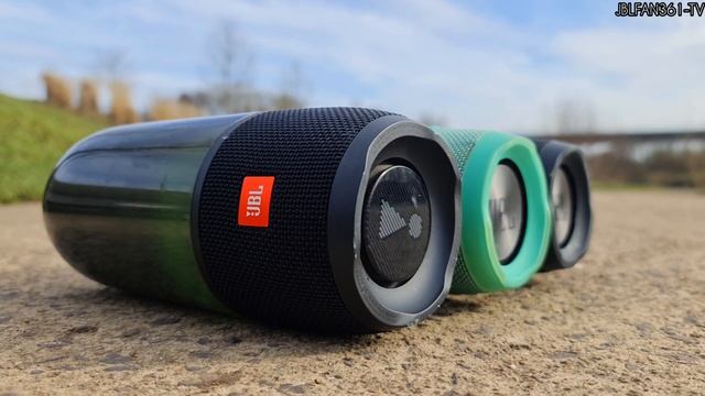 JBL Pulse 3 - JBL Charge 3 TL - JBL Charge 3 GG Bass test 100% volume смотреть онлайн
