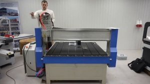 запуск фрезерного станка по дереву с ЧПУ, урок 1.