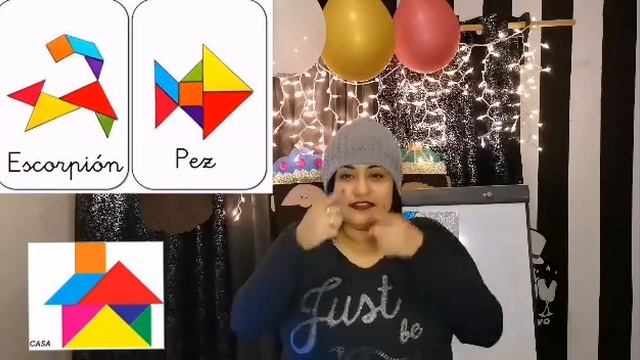 Construyo con formas y figuras-jugando libremente con el tangram смотреть онлайн