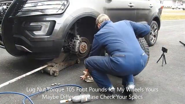 2016 Ford Explorer Gets the Winter Tires Blizzak See My other Video for adding Mud Flaps смотреть онлайн