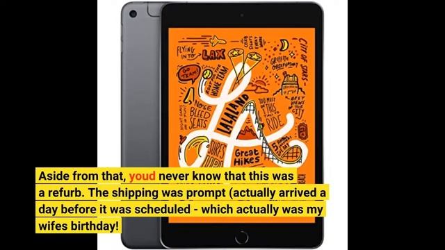 Review Apple iPad Mini, 5th Gen (Wi-Fi, 64GB) - Space Gray (Renewed) смотреть онлайн
