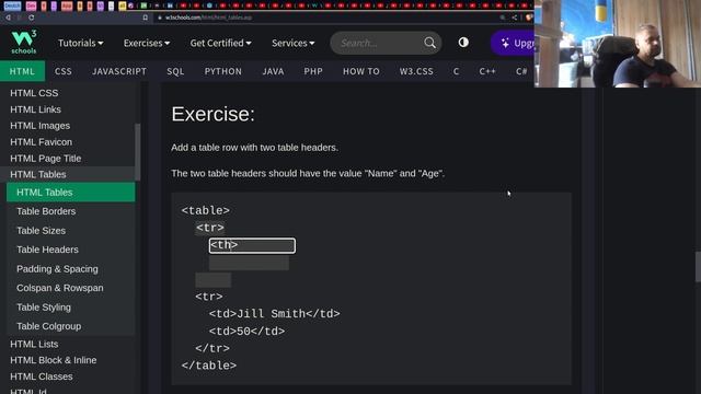 HTML Таблицы смотреть онлайн