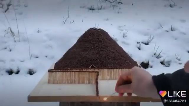 Как сделать дом из спичок смотреть онлайн