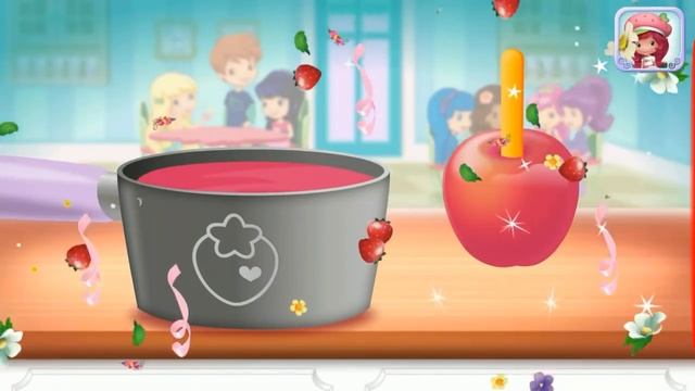 Кондитерская фабрика Шарлотта Земляничка/ Strawberry Shortcake .Готовим вместе с Земляничкой смотреть онлайн
