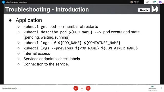 Cuarto Webinar gratuito #kubernetesencasa: Security and Health смотреть онлайн