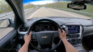 2015 Chevrolet Tahoe максимальная скорость автобан POV