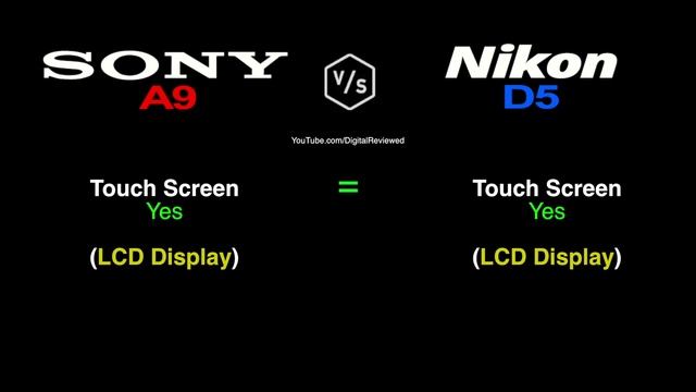 SONY Alpha A9 vs Nikon D5 смотреть онлайн