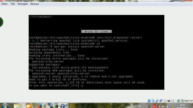 Konfigurasi Debian 8 Linux :Interfaces sampai Proxy Server смотреть онлайн