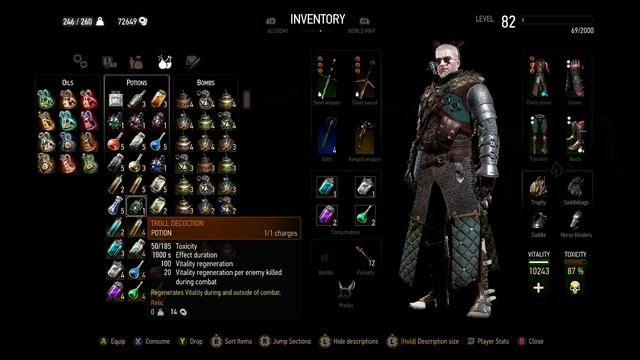 Witcher 3 - The BEST Build for Every Witcher Armor! смотреть онлайн
