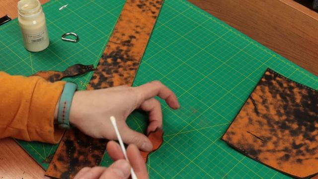 Сумка из кожи своими руками. Простая кожаная сумка + выкройка / Simple leather bag handemade pattern смотреть онлайн