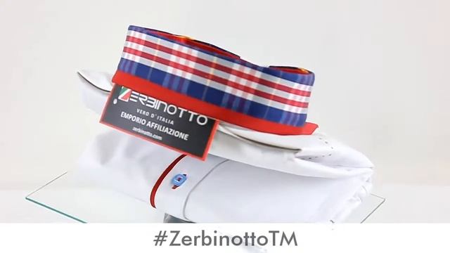 Мужская однотонная приталенная рубашка Zerbinotto MM 1964-5 смотреть онлайн