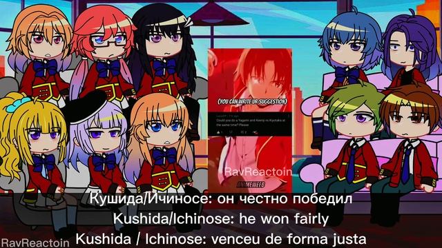 Classroom of the elite React to Ayanokoji |????????| COTE react to Ayanokoji смотреть онлайн