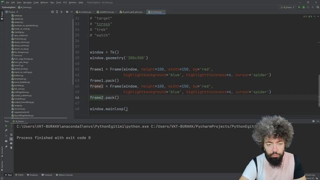 PYTHON Eğitimi 37 - Tkinter(GUI) Frame смотреть онлайн