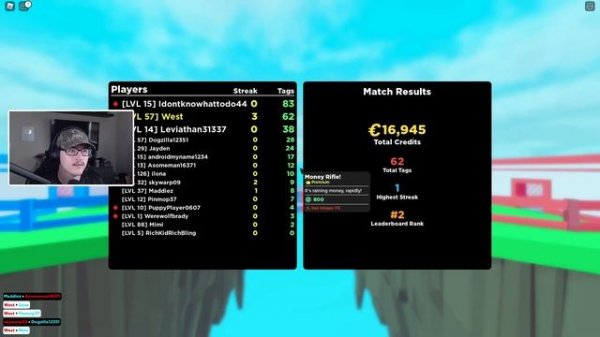 The *RANDOM* GUN COLOR Challenge | Roblox BIG Paintball!