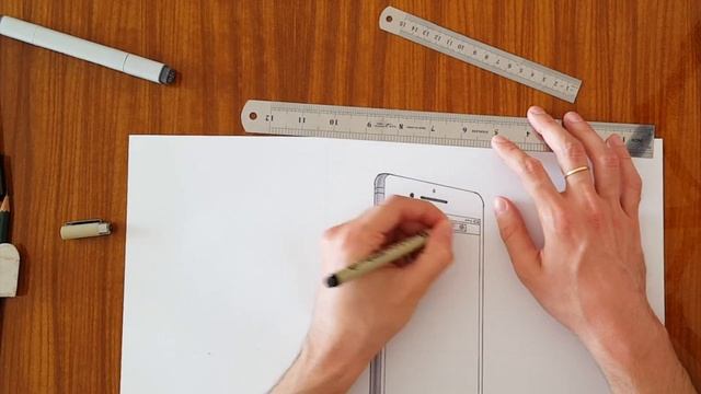 3D Wireframe Sketching Timelapse смотреть онлайн