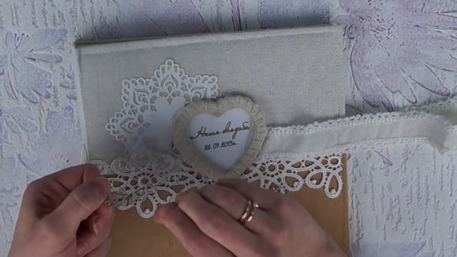 Скрапбукинг / Обложка свадебного фотоальбома смотреть онлайн