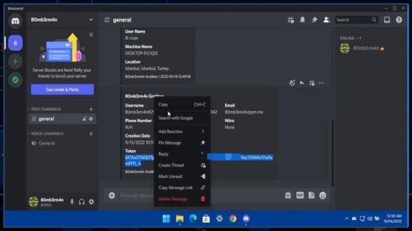 Discord Token Grabber ｜ Discord Token Login