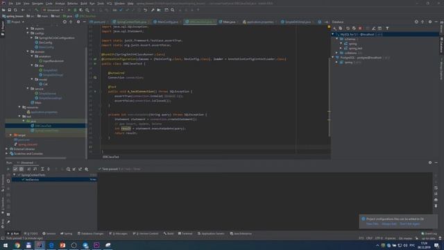 Standart Java JDBC в контексте Spring Framework смотреть онлайн