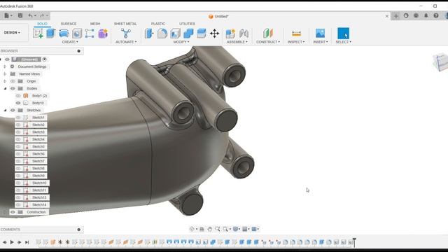 Fusion 360 Tutorial #88 | 3D Model Design Advanced смотреть онлайн
