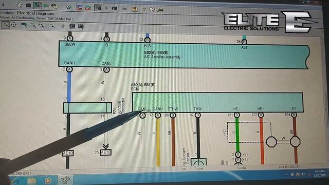 Toyota Corolla 2009 Ac Wiring Diagram | SESSION 82 | смотреть онлайн