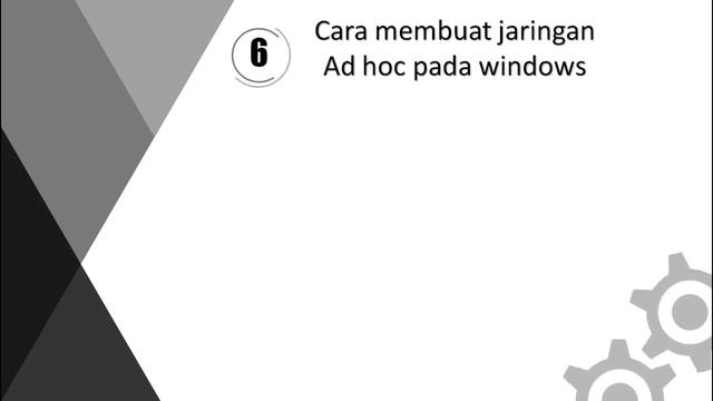 JARINGAN MODE AD-HOC PADA KOMPUTER (PART 14) Team 8K